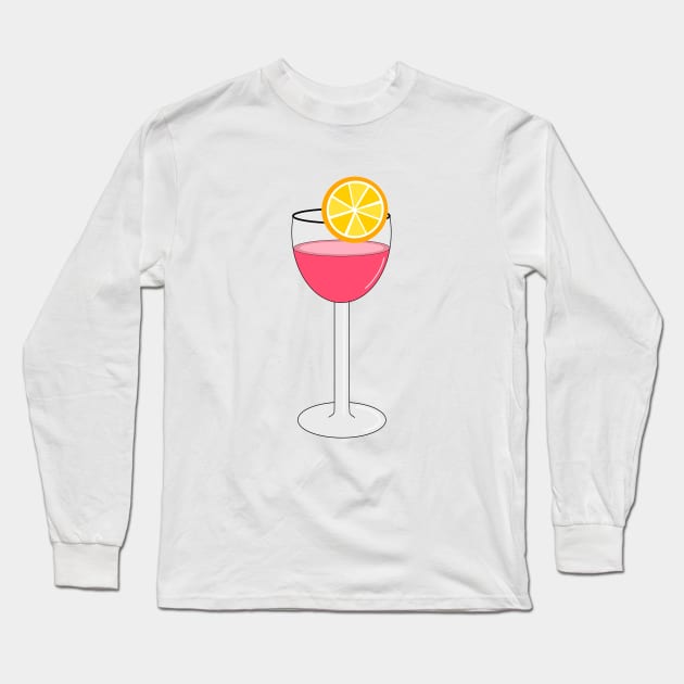 SUMMER Cocktails For The Cocktail Lover Long Sleeve T-Shirt by SartorisArt1